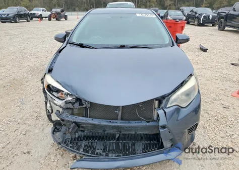 2015 Toyota Corolla L из США, поврежденный, VIN 5YFBURHE4FP353163